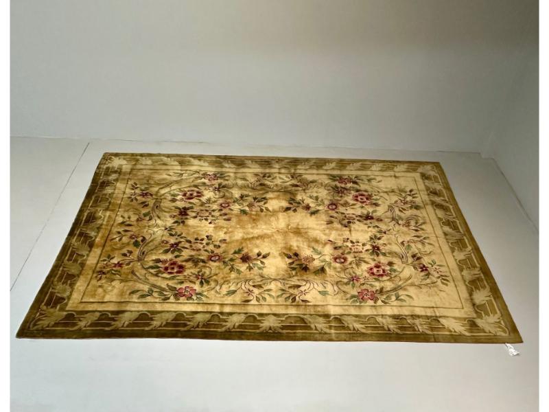 Palace Sized Indian Carpet, Chinese Design, High Pile , 1980s