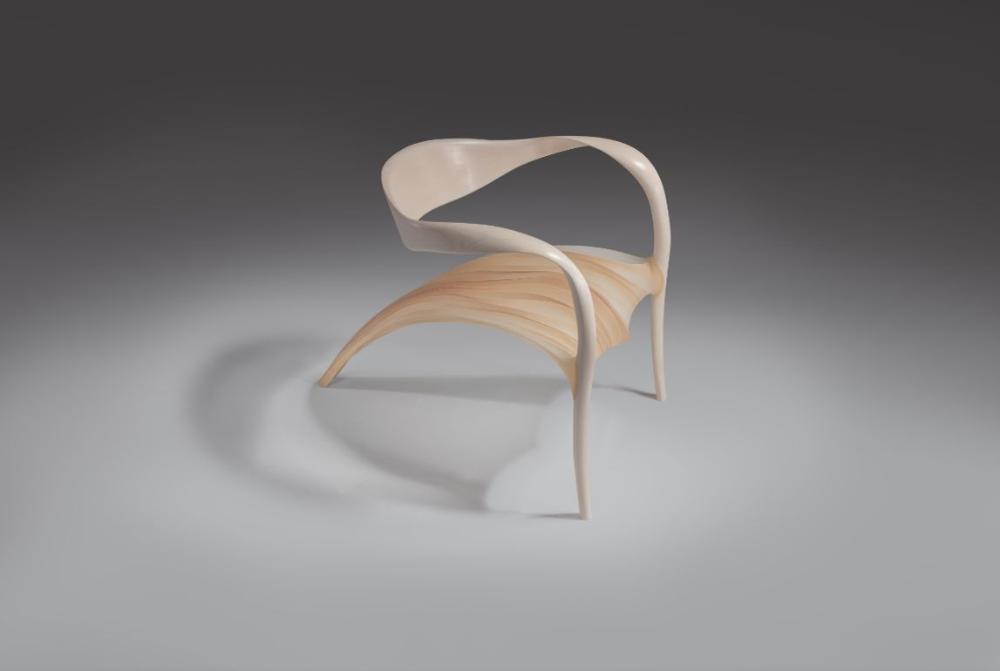 Marc Fish, Contemporary, Organic Modern, Sculptural Lounge Chair, Edition 5/7