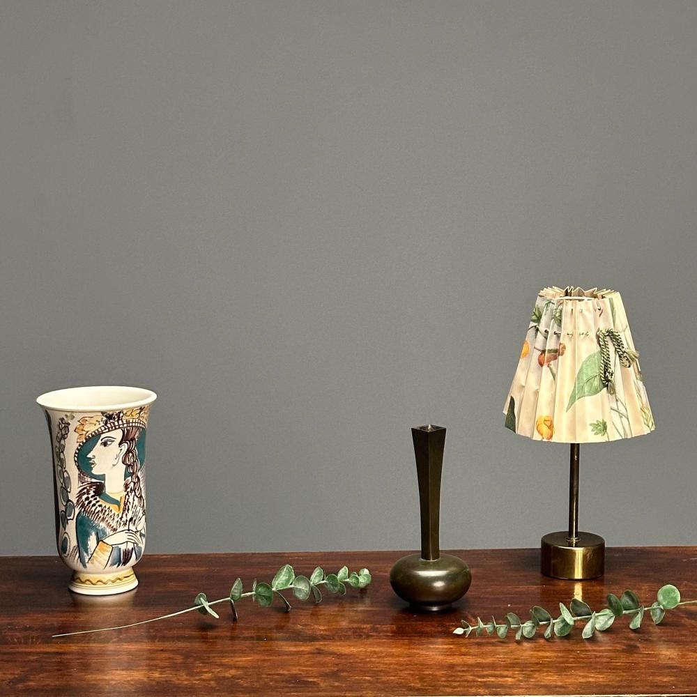 Carl-Harry Stålhane, Swedish Mid-Century Modern, Stoneware Vase, Sweden, 1943