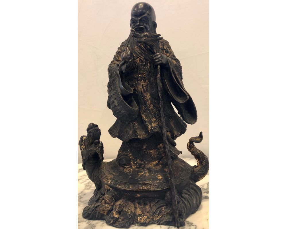 18th-19th Century Figure One of the Three Gods of Good Fortune
