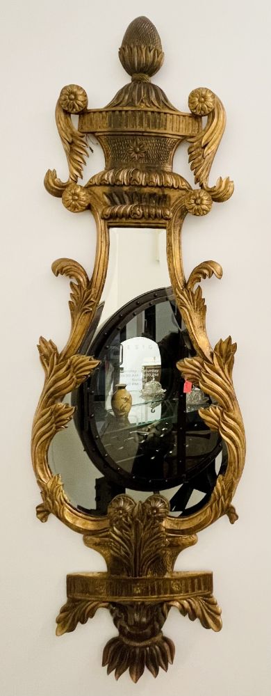 Pair of Giltwood Mirrors, Wall, Console or Pier Mirrors, Italian, 1960s