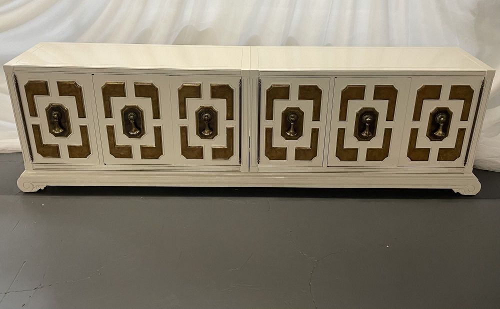 Mastercraft Mid Century Modern Sideboard, Double Chest, Palatial