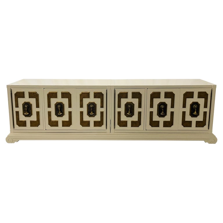 Mastercraft Mid Century Modern Sideboard, Double Chest, Palatial