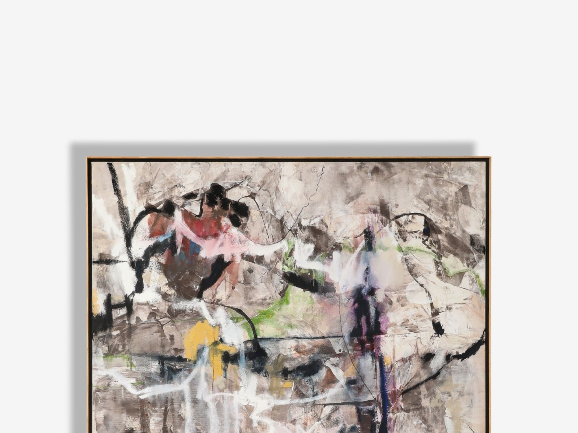 Kathi Robinson, Contemporary, Acrylic, Oil, Large Abstract Painting, USA, 21st c