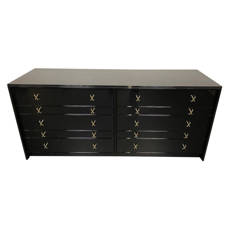 Compatible Pair Mid-Century Modern Dressers, Chests by Paul Frankl, John Stuart