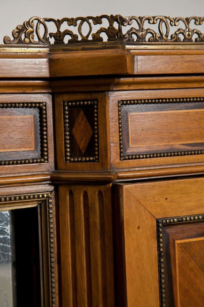 French Directoire Style Wardrobe Cabinet or Armoire by Jansen