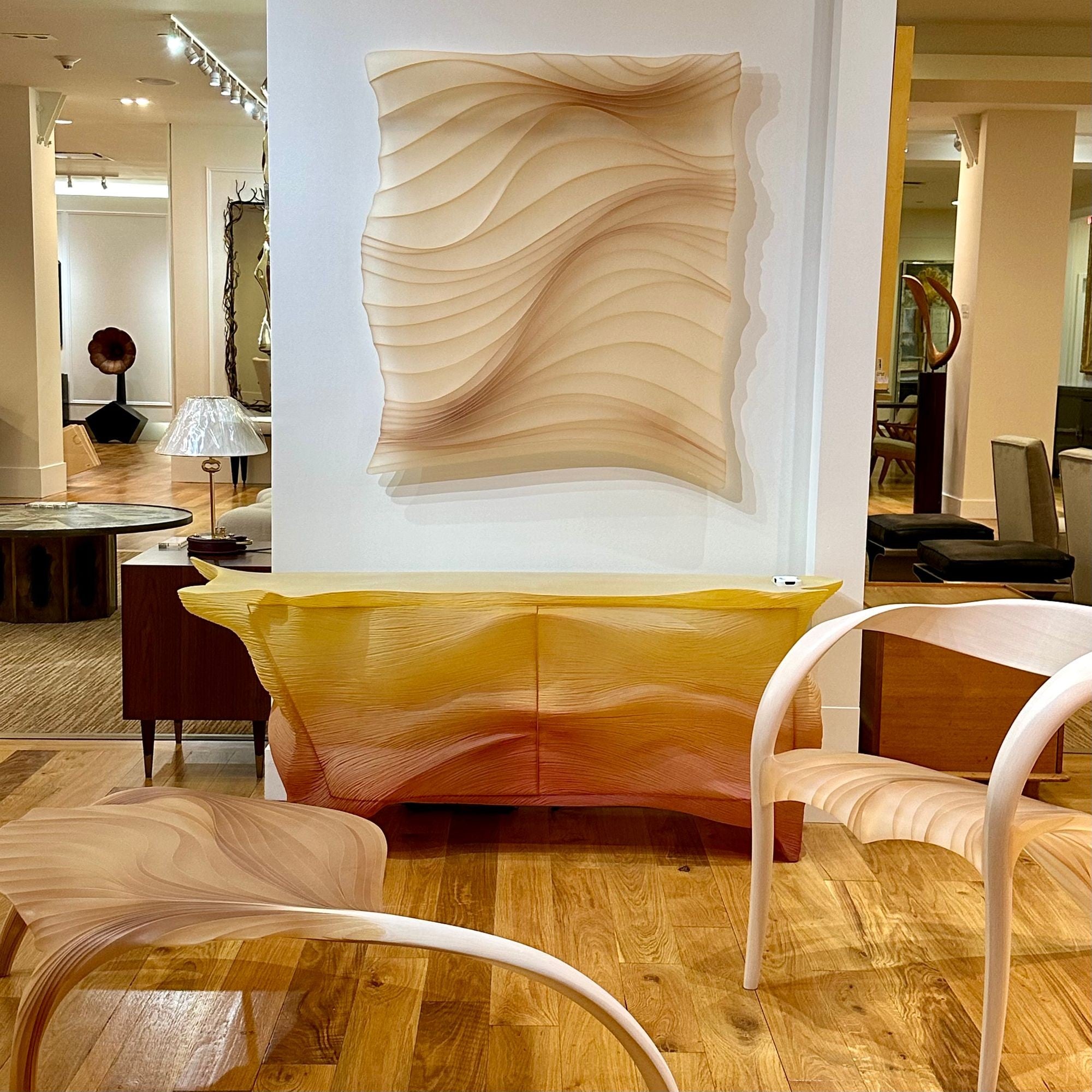 Marc Fish, Contemporary, Ethereal Series, Decorative Wall Art, Resin, UK. 21st C