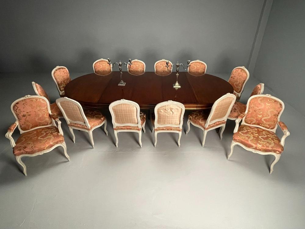 Jean Baptist Cresson, Louis XV, 14 Dining Chairs, France, 18th C., Christies