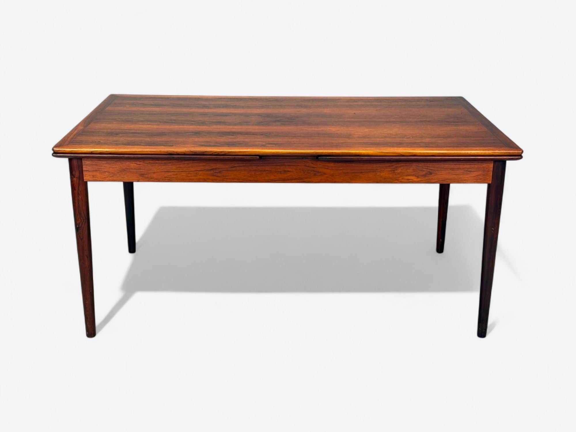 Danish Modern, Rosewood, Expandable Dining Table, Denmark, 1960s