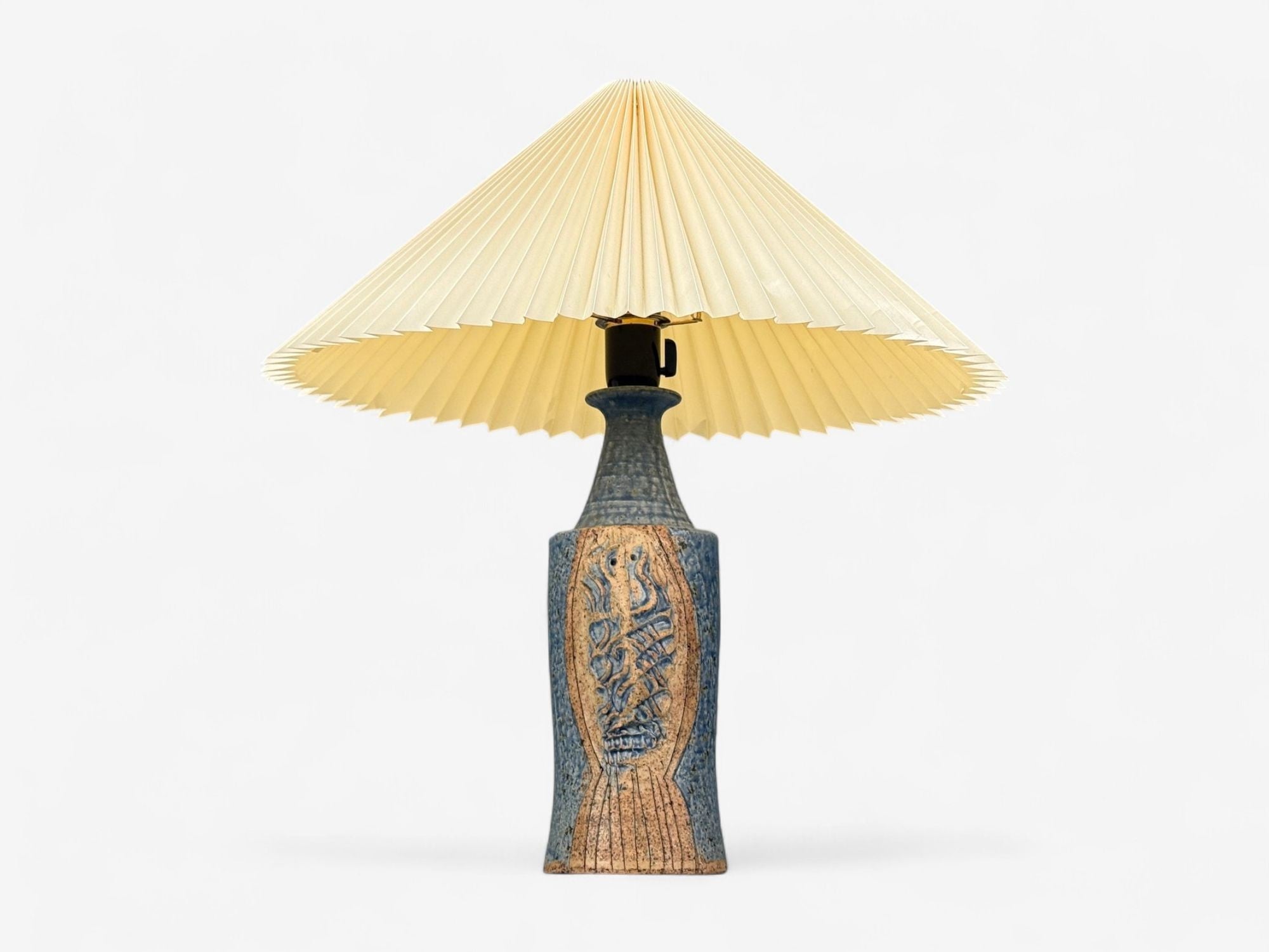 Lene Regius, Danish Modern, Stoneware, Table Lamp, Denmark, 1970s