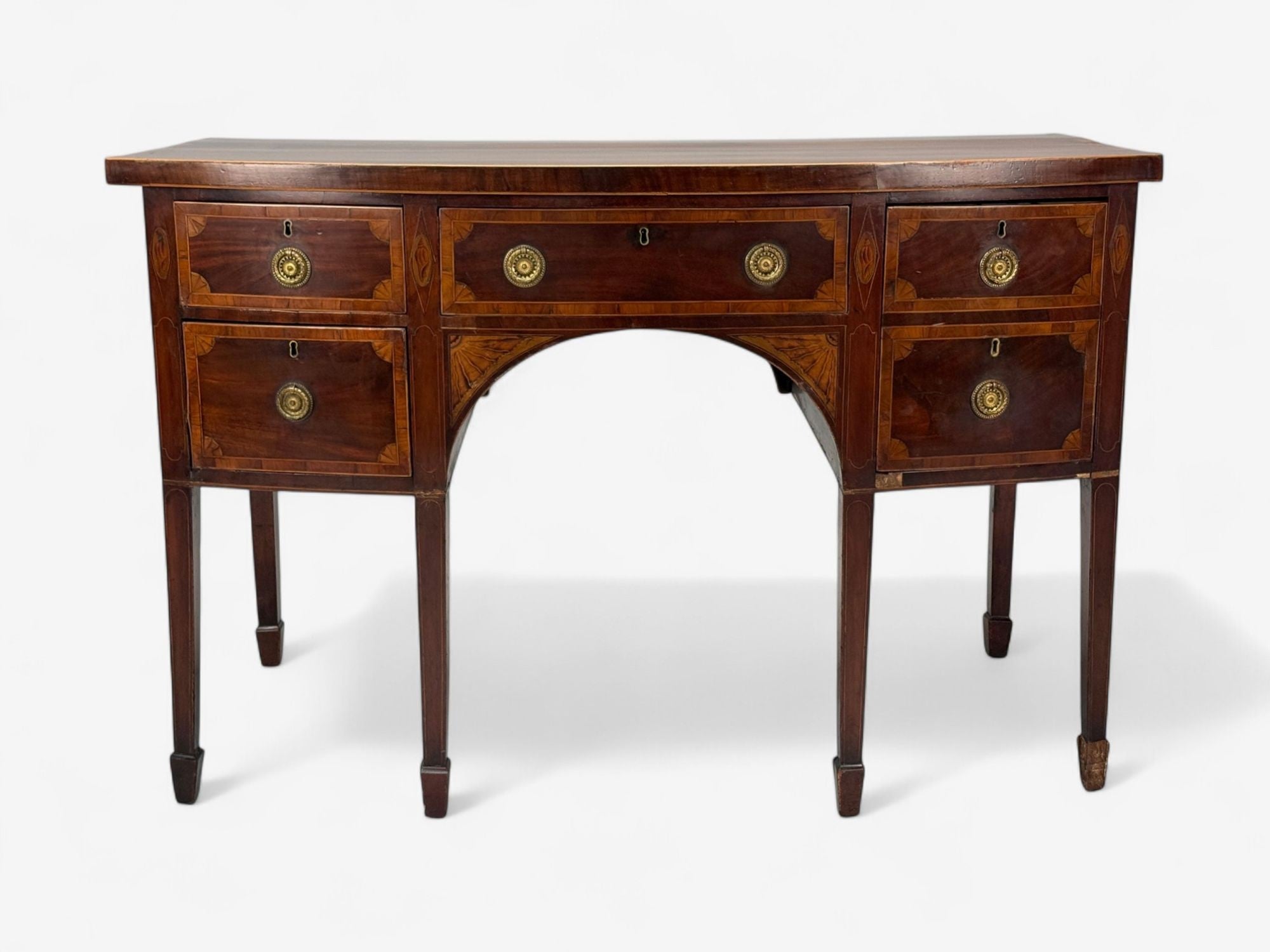 George III, Mahogany, Brass, Sideboard, England, 18th c.
