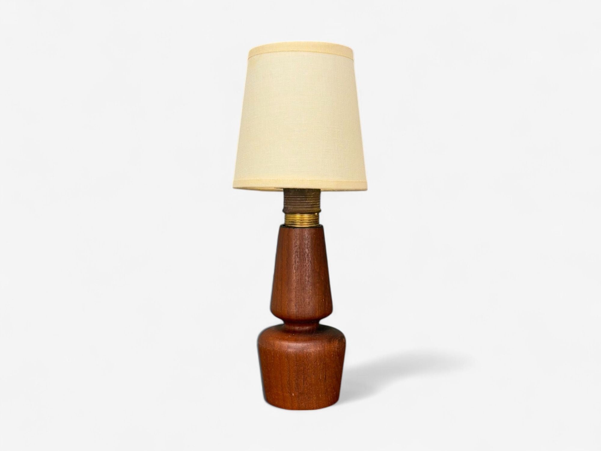 Swedish Modern, Teak, Small Table Lamp, Sweden, 1940s