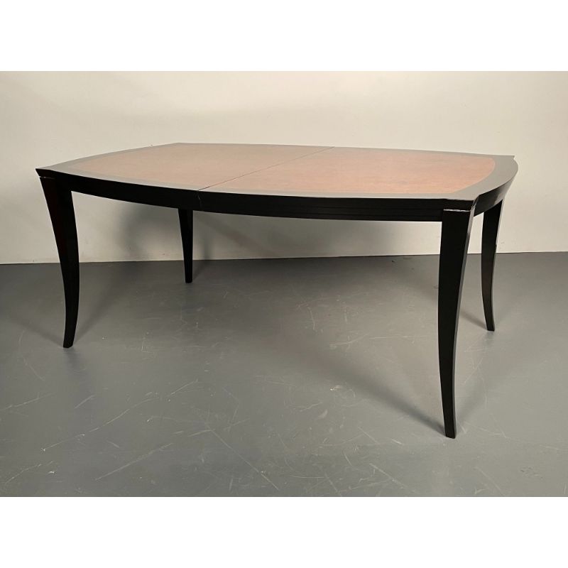 Mid-Century Modern Eva Dining Table by Vladimir Kagan, Labeled Full Dining Set