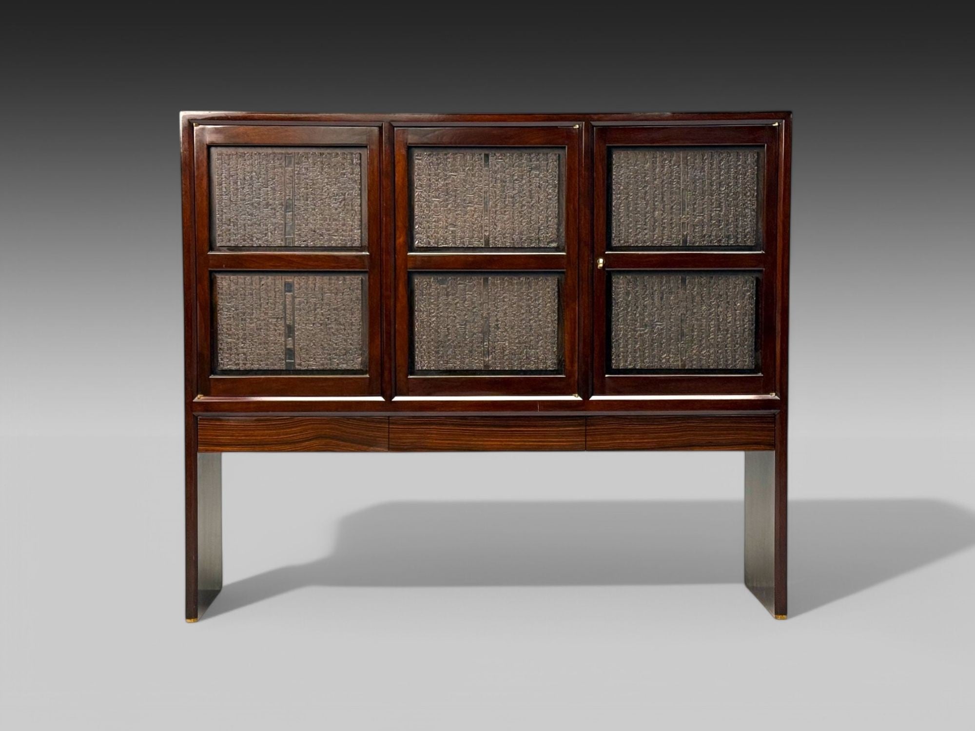 Edward Wormley, Dunbar, Mid-Century Modern, Rosewood, Chinese Cabinet, 1960s