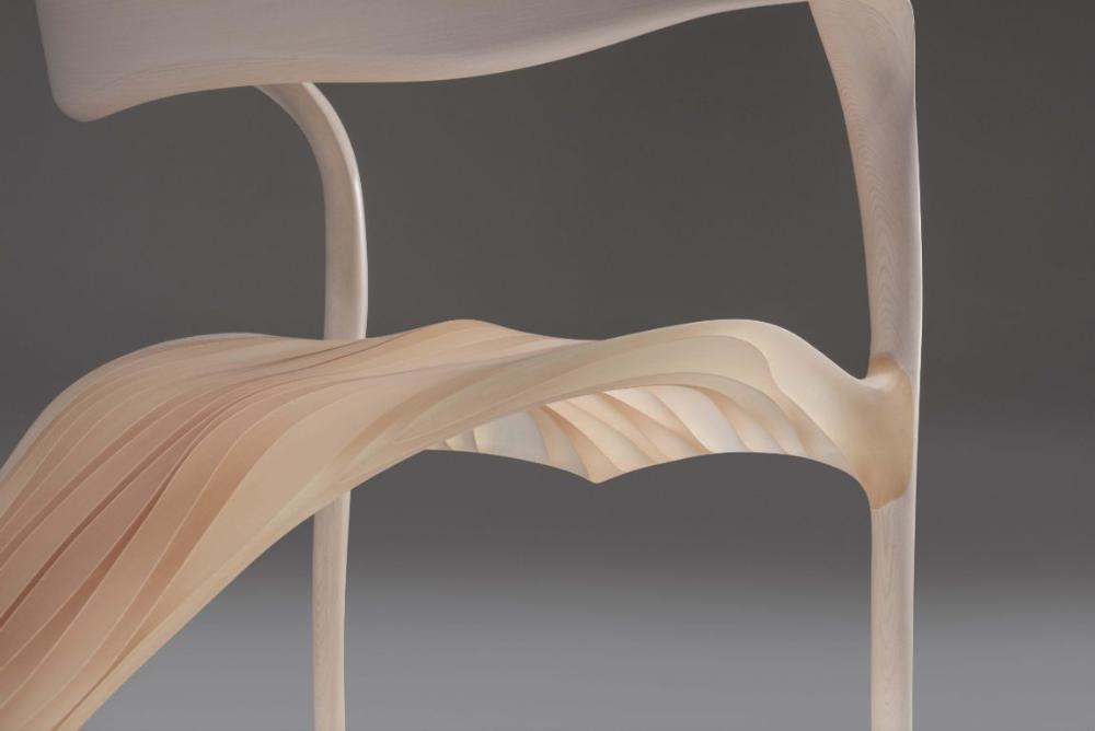 Marc Fish, Contemporary, Organic Modern, Sculptural Lounge Chair, Edition 5/7