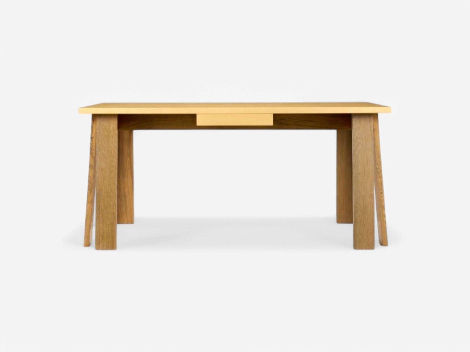 Martin Szekely, Contemporary, Sycamore, Wenge, Rare Writing Desk, France, 1999