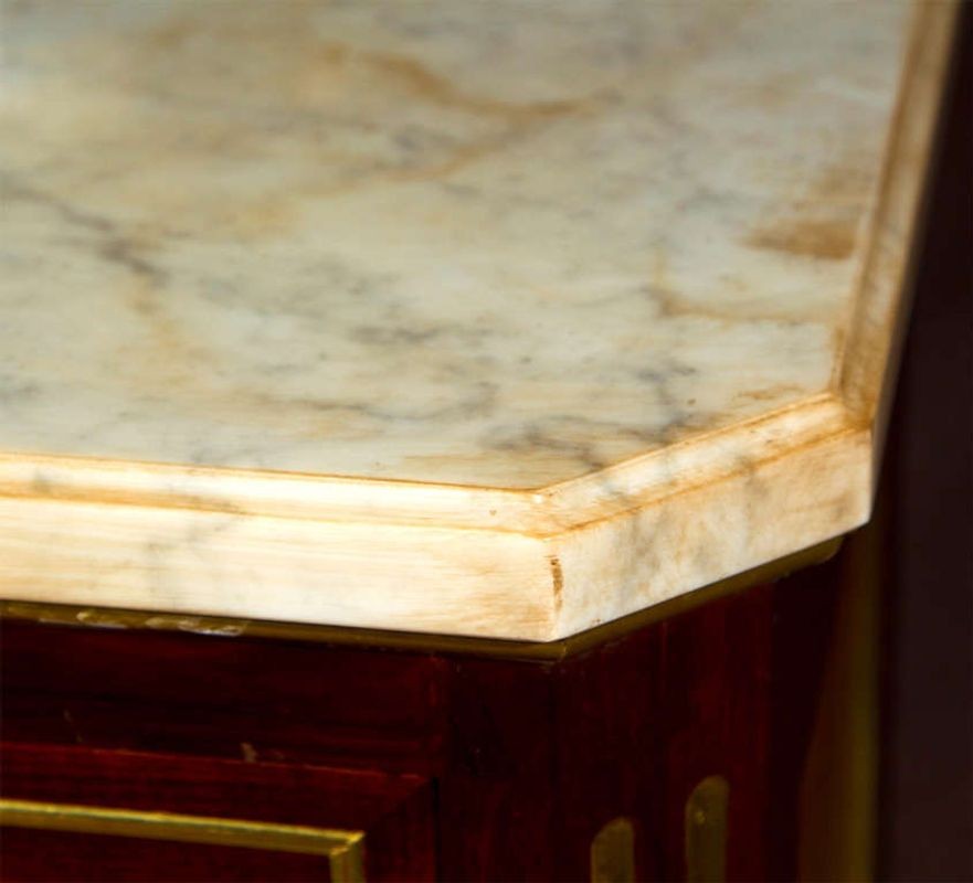 A Fine Russian Neoclassical Commode or Nightstand or Bathroom Vanity