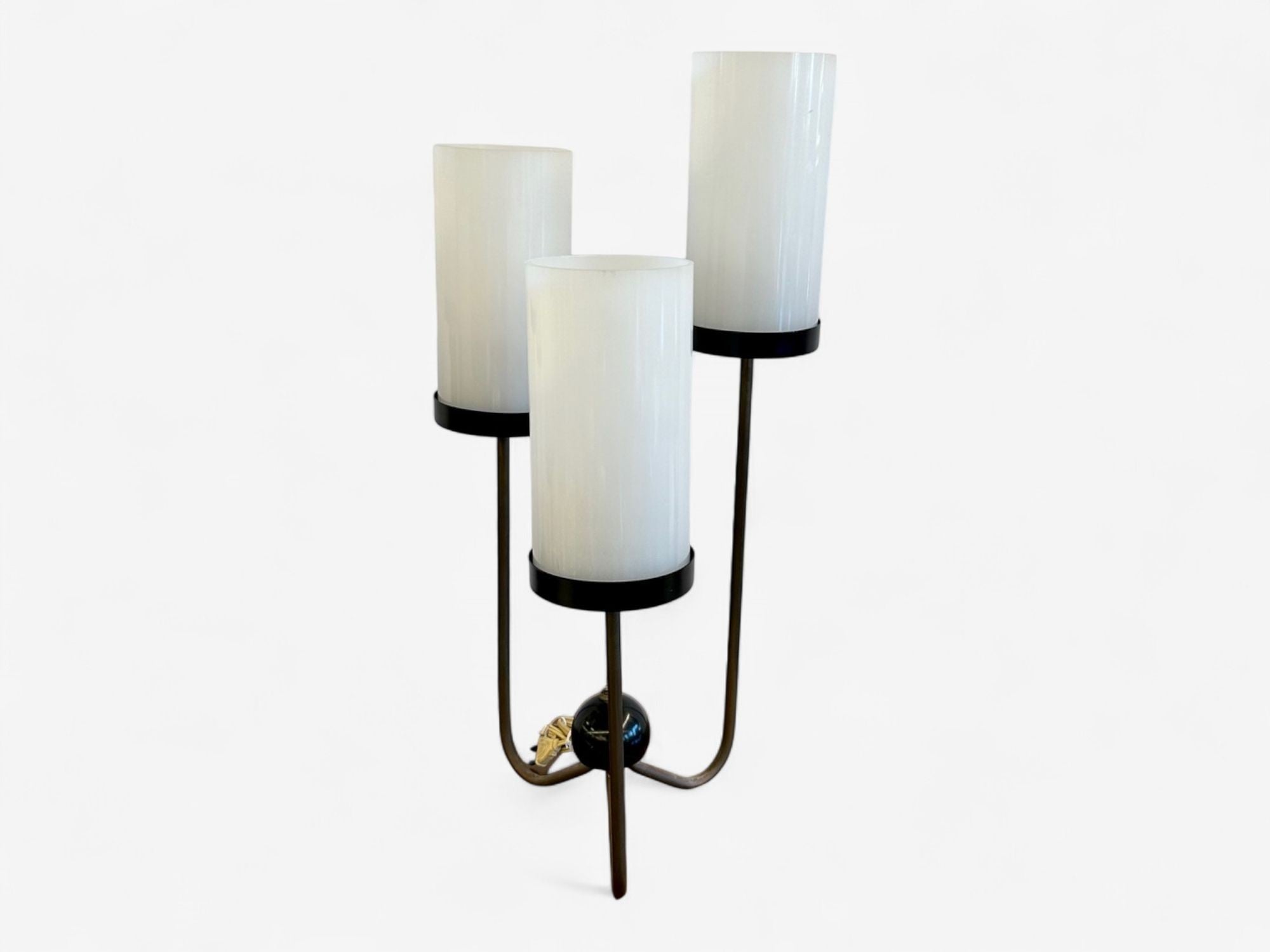 Kurt Versen , Mid-Century Modern, Brass, Table Lamps, USA, 1960s
