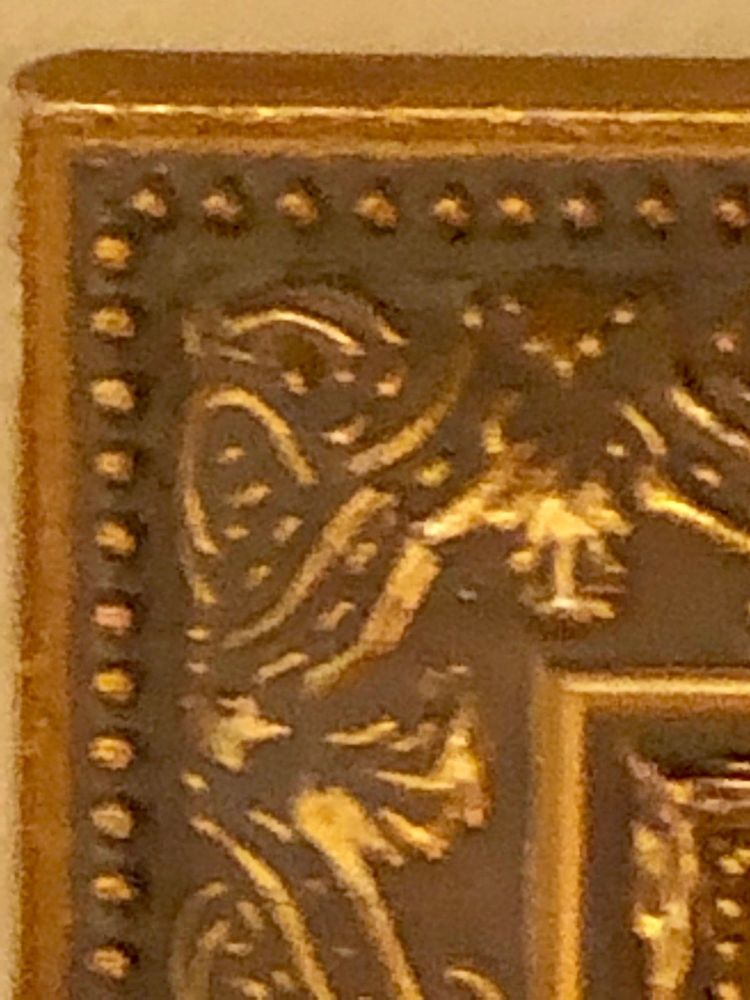 Diminutive Etching of Magdelena in a Gilt Frame Signed G. Batoni