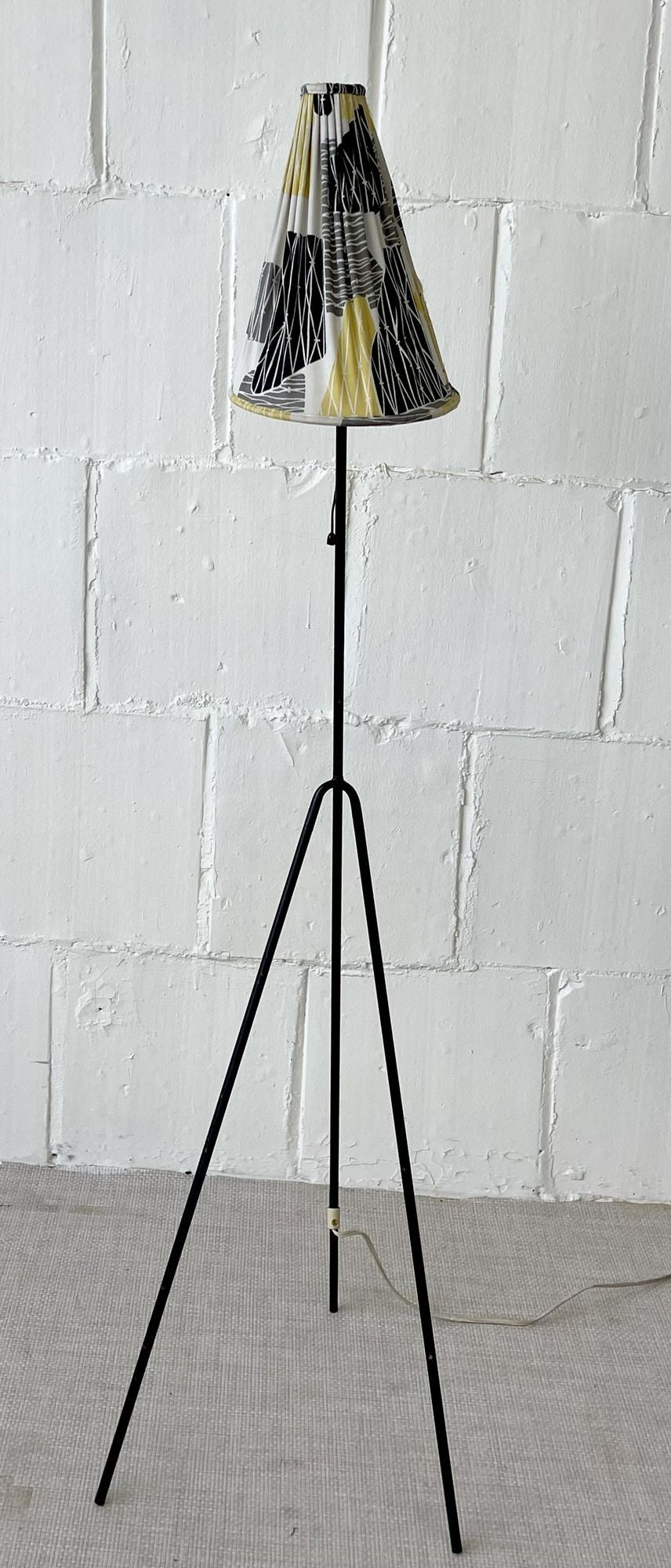 Hans Bergstrom, Lyktan, Mid-Century Modern, Swedish Giraffe Floor Lamp