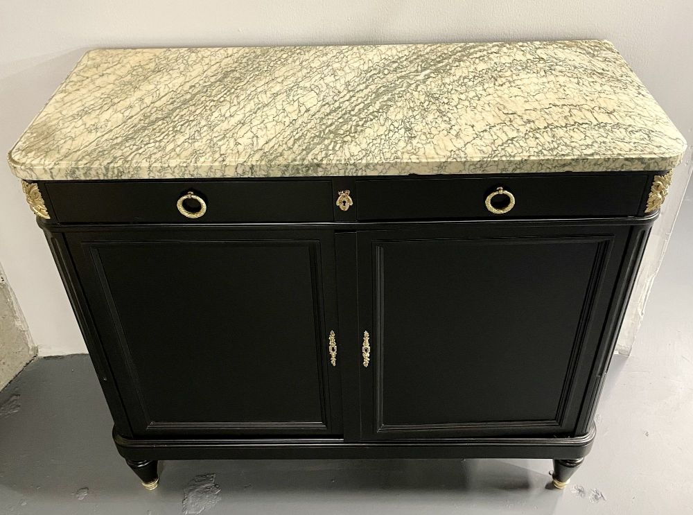 Hollywood Regency Style Commode, Chest, or High Board, Louis XVI, Bronze, French