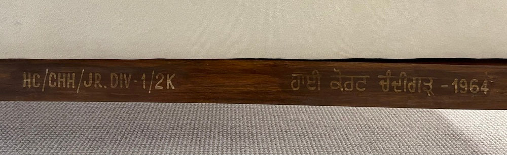 Pierre Jeanneret, French Mid-Century Modern, Bridge Sofa, Chandigarh, 1960s