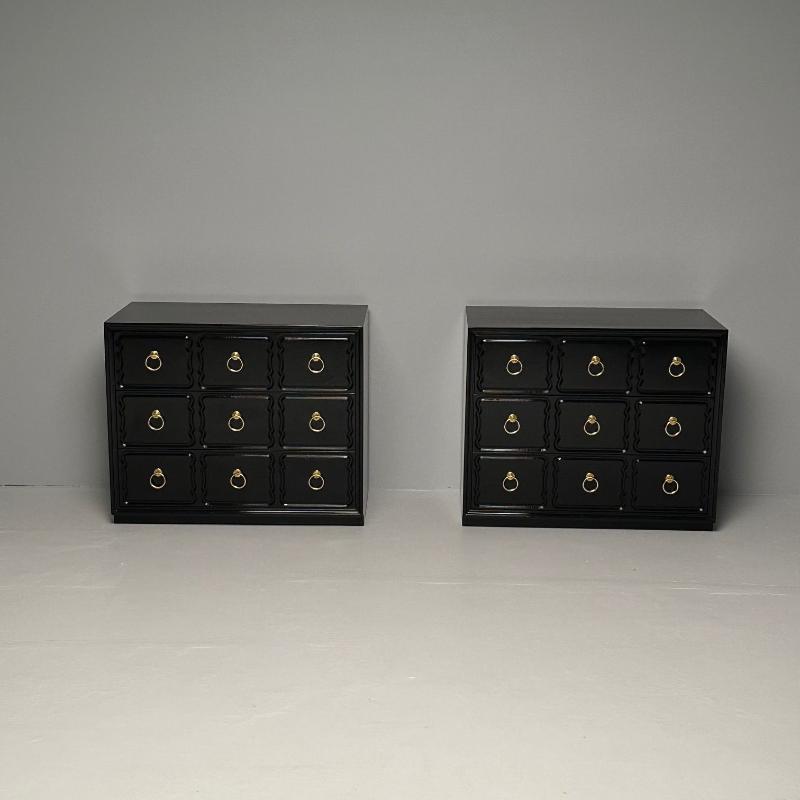 Pair of Dorothy Draper for Heritage Espana Chests / Commodes, Mid Century Modern