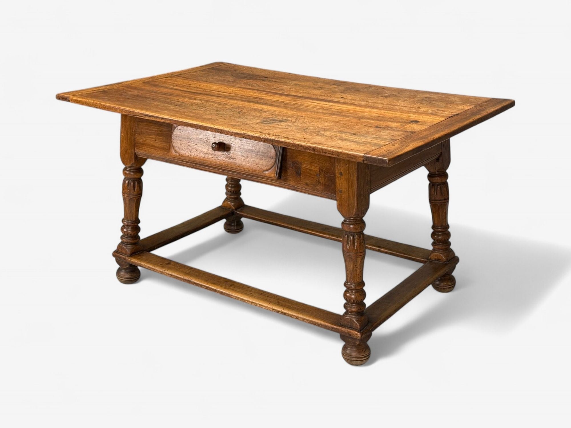 Baroque, Oak, Console or Center Table, France, 18th C.