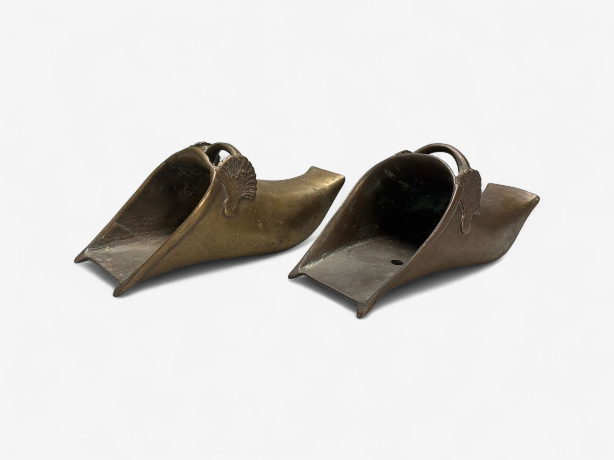 Edo Period, Bronze Japanese Samurai Stirrups, Japan, 18th c.