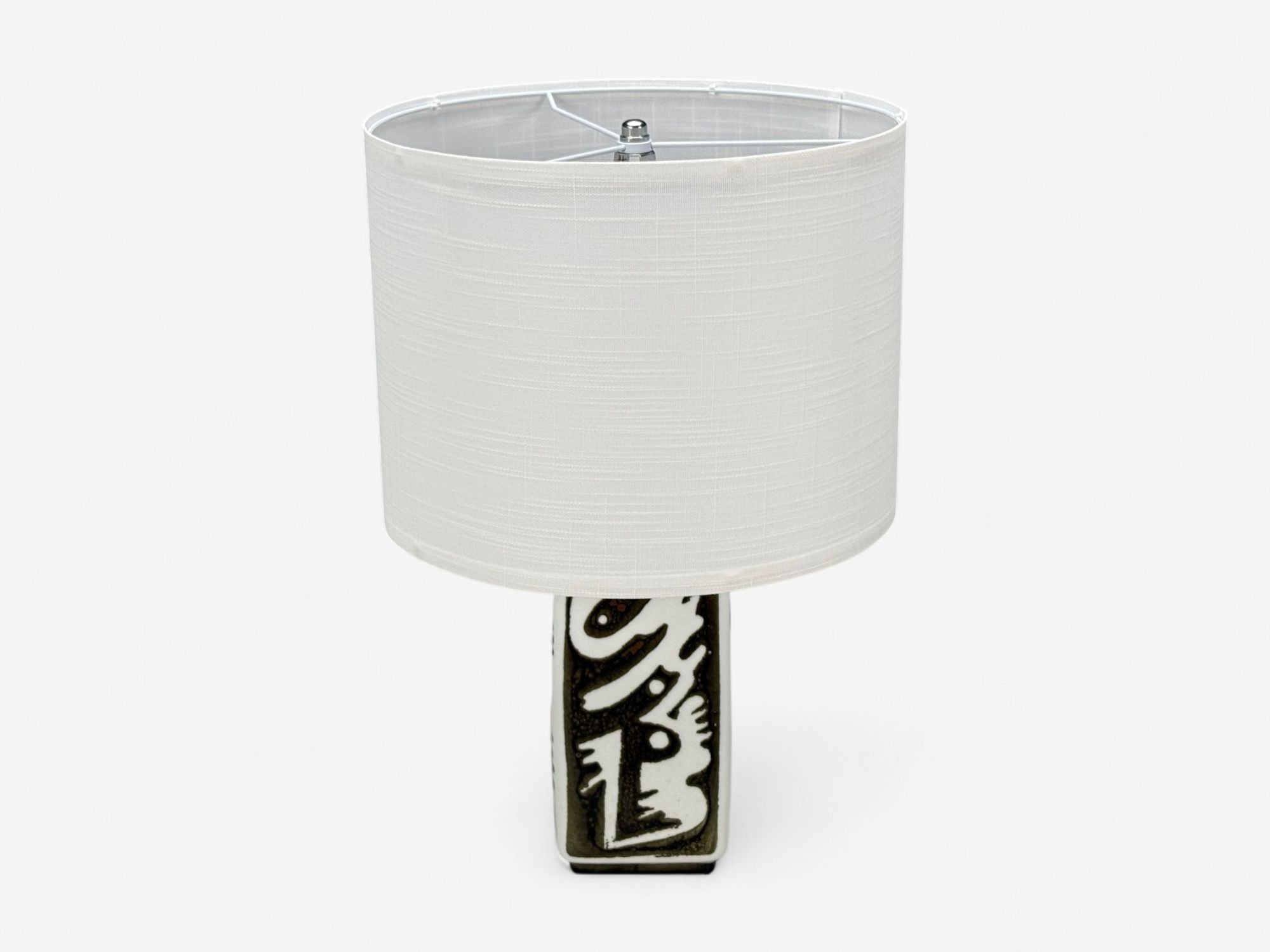 Carl-Harry Stalhane, Stoneware, Table Lamp, Sweden, 1960s