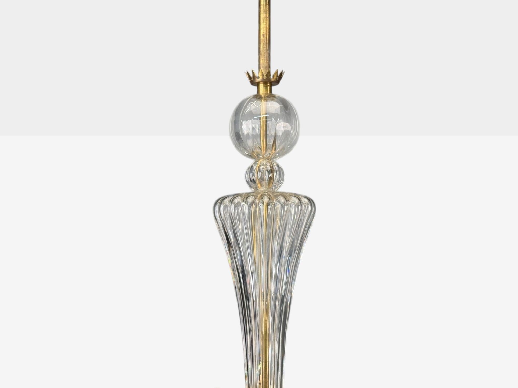 Carl Fagerlund, Swedish Modern, Glass, Pendant Light, Sweden, 1960s