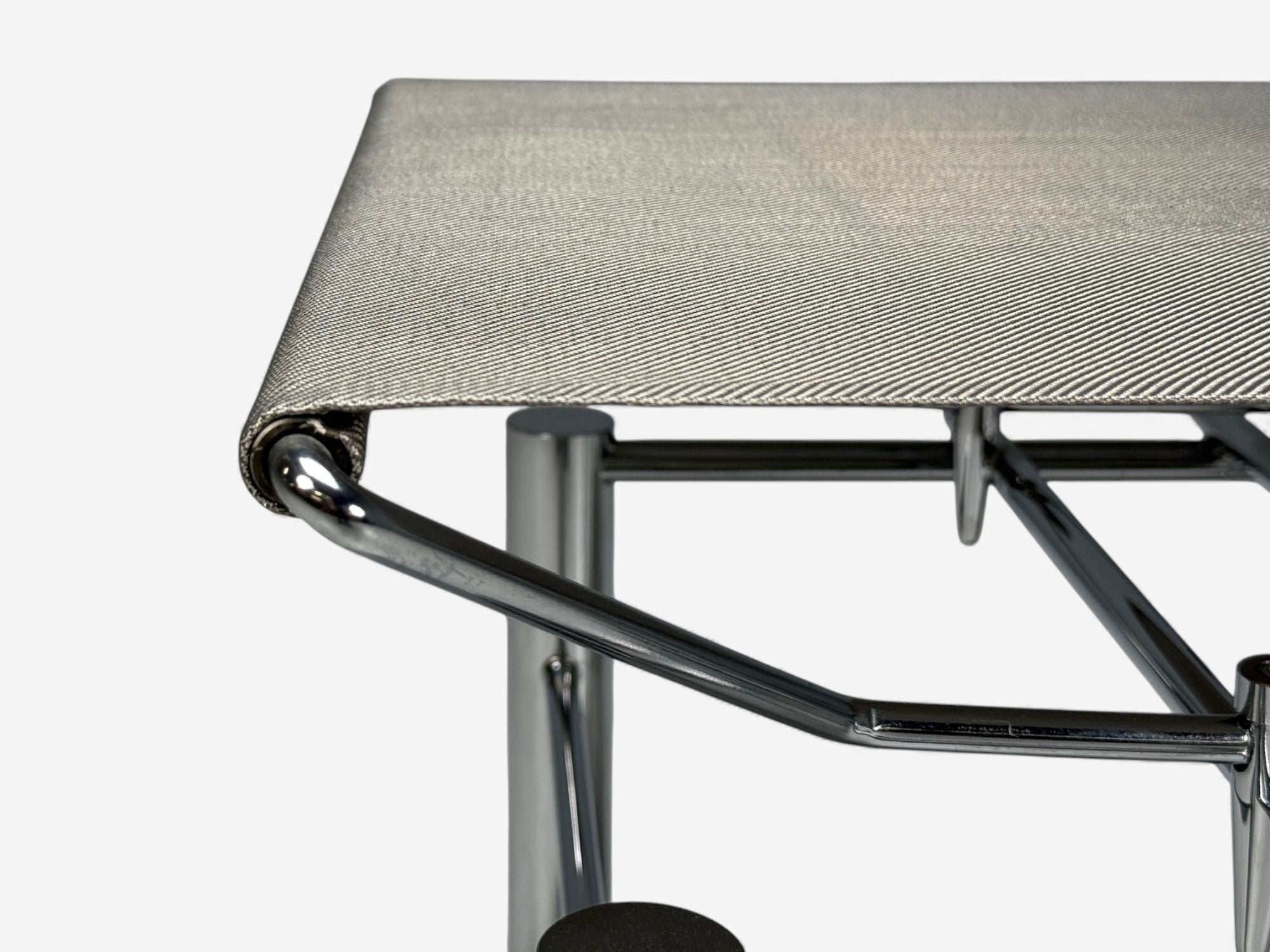Hans Ullrich Bitsch, Chrome Plated Steel, Aluminum, Stool, Germany, 1980s