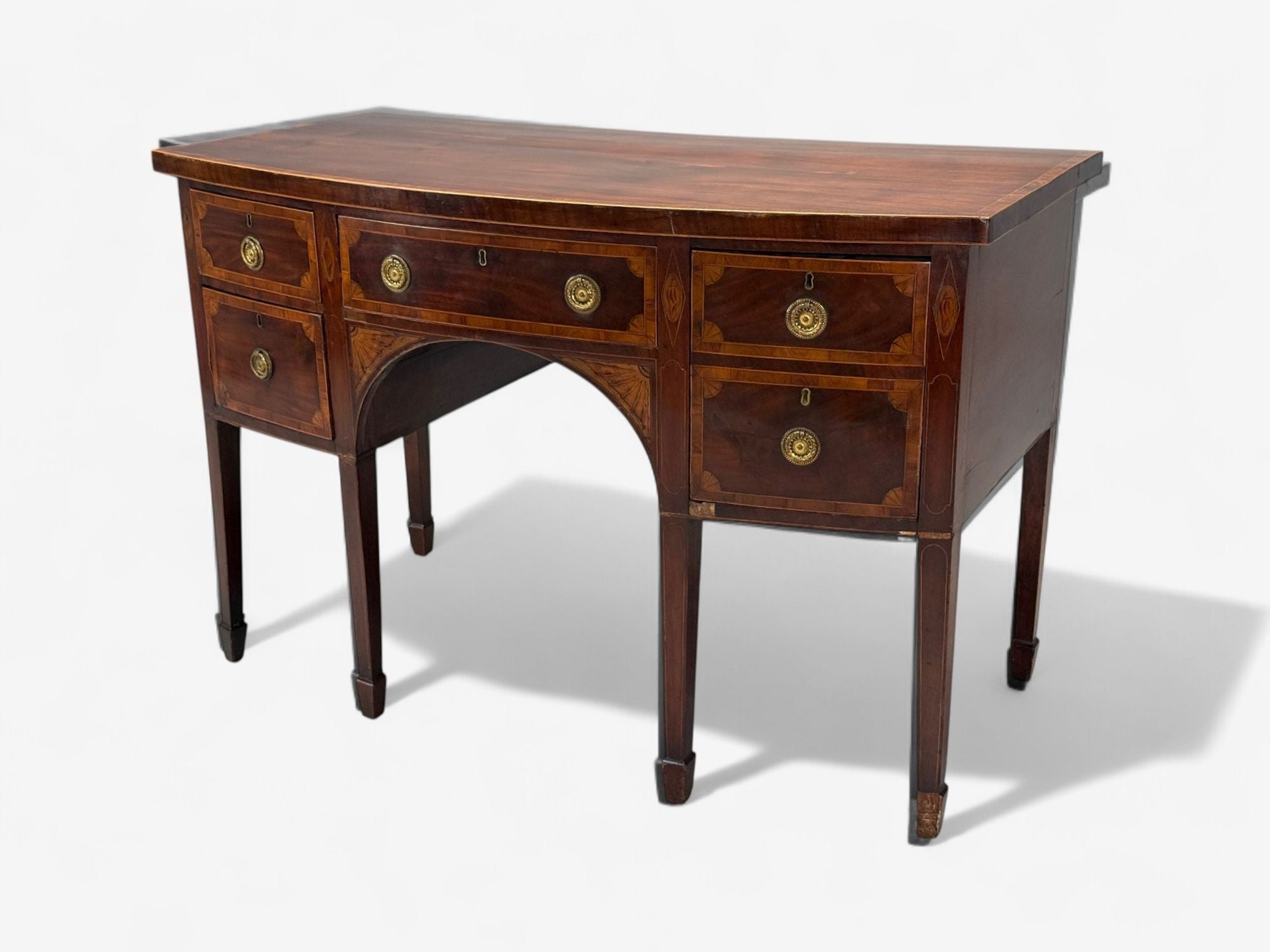 George III, Mahogany, Brass, Sideboard, England, 18th c.