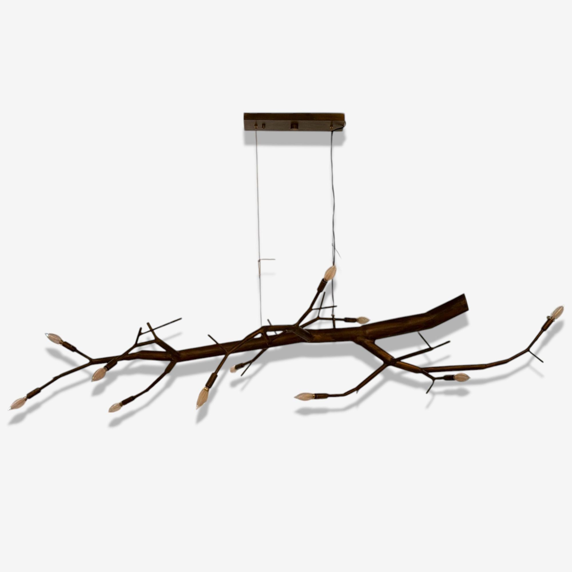 Christopher Poehlmann, Contemporary, Massive Modern Sculptural Branch Chandelier