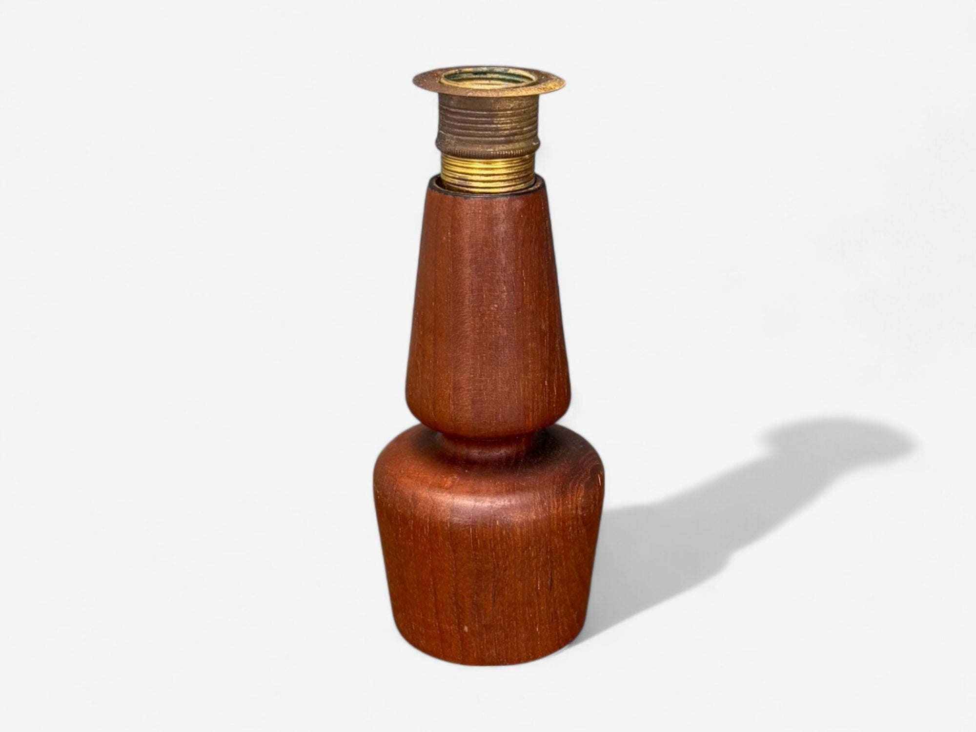 Swedish Modern, Teak, Small Table Lamp, Sweden, 1940s