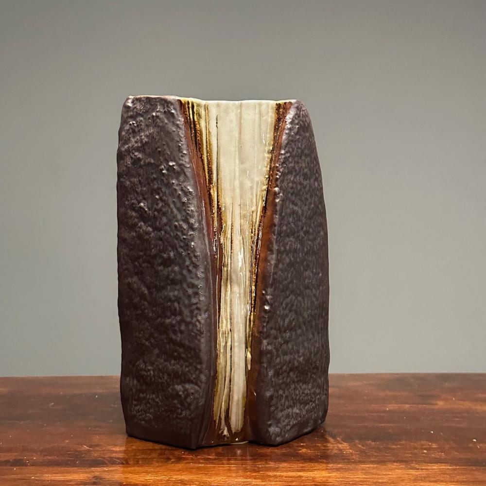 Carl-Harry Stålhane, Swedish Mid-Century Modern, Ceramic Stoneware, Vase, 1970s
