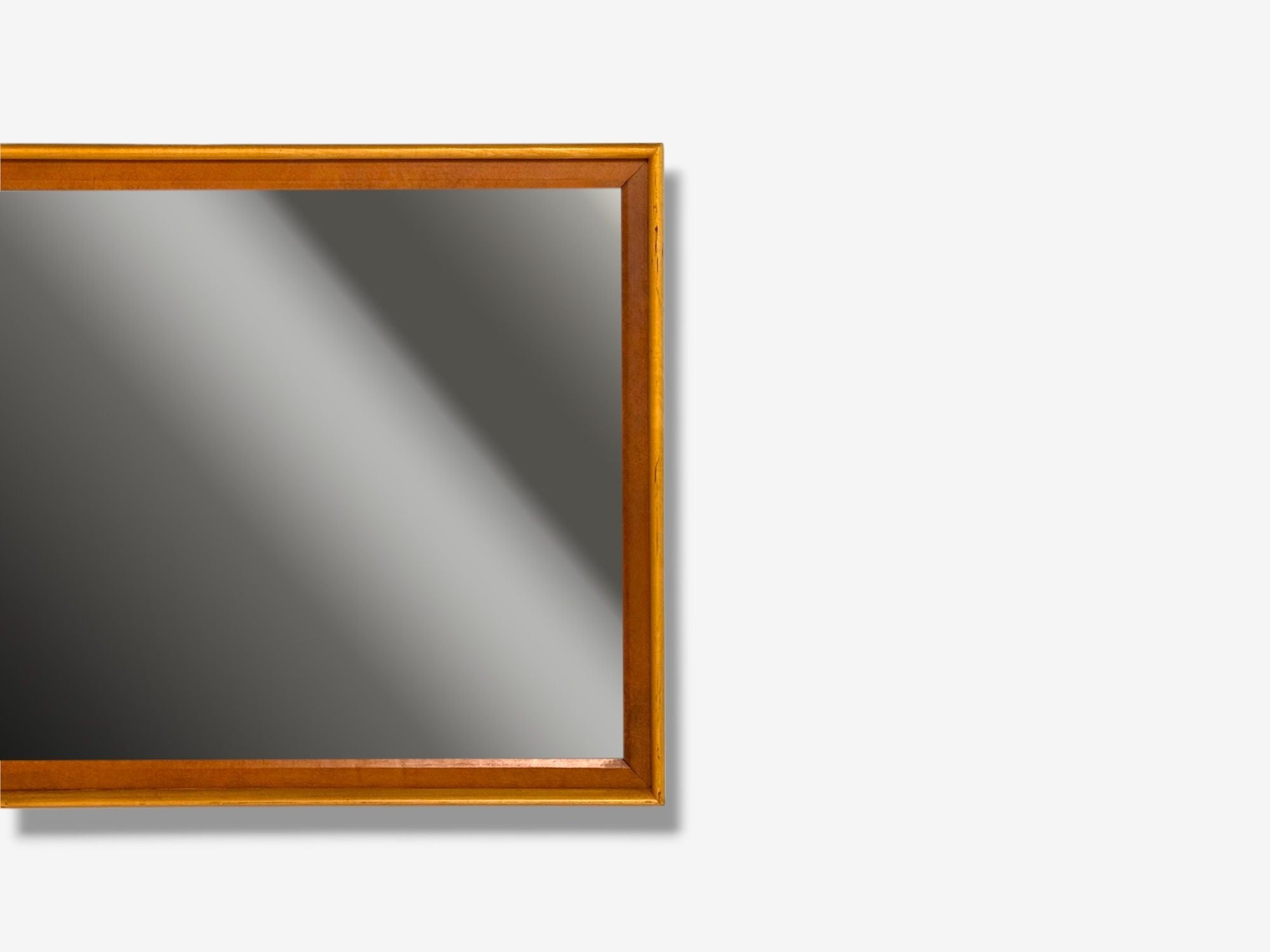 Paul Frankl, John Stuart, Mid-Century Modern, Large Station Wagon Mirror, 1950s