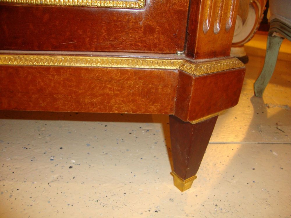 Pair of Maison Jansen Russian Neoclassical Style Cabinets