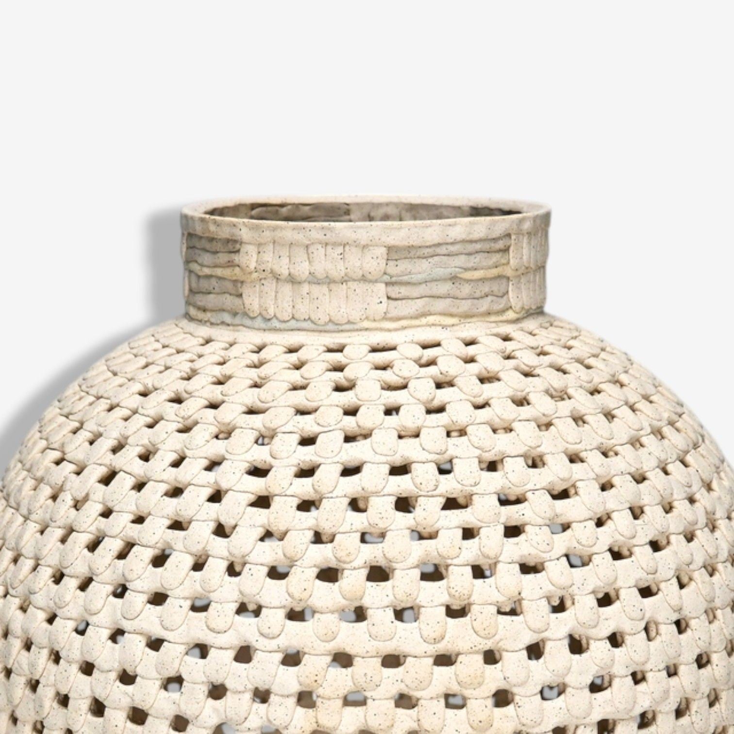 Yoonjee Kwak, Contemporary, Modern Ceramic Vase, Moon Jar, South Korean, 21st C.