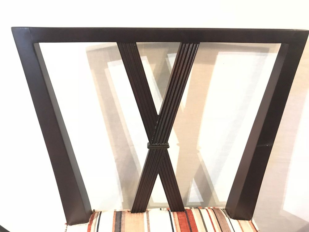 Set of Ten Tommi Parzinger Attributed Dining Room Chairs