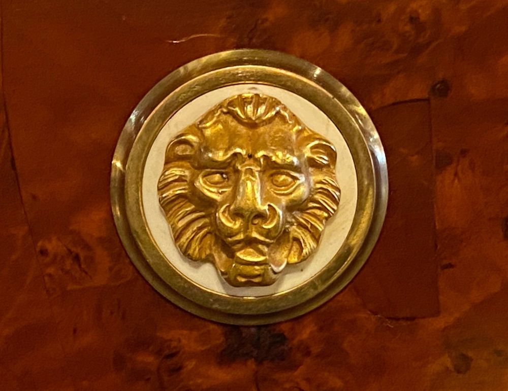 Neoclassical, Rare Commodes, Tortoise Shell Veneer, Bronze, Baltic States, 1880s