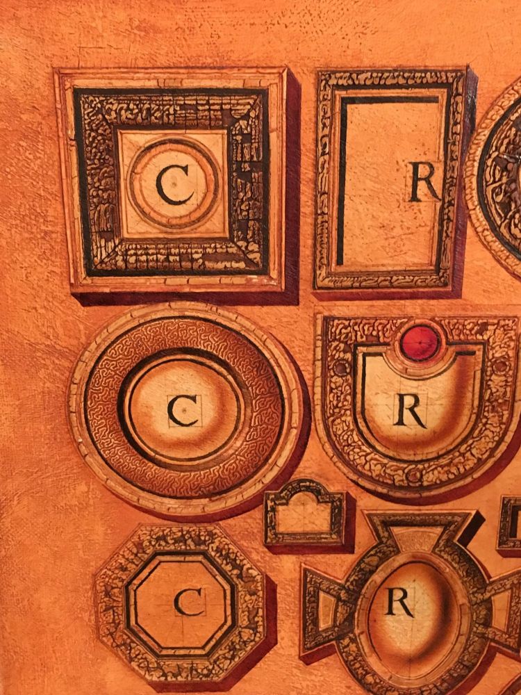 Painting, Weaect X.M 1990 Signed Valdimir Shelest