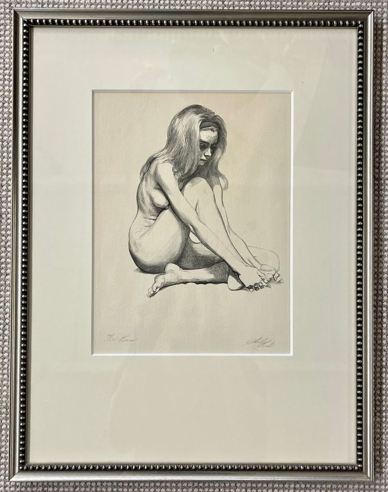 Four Framed Pencil Signed and Numbered Etchings, Finely Framed and Matted