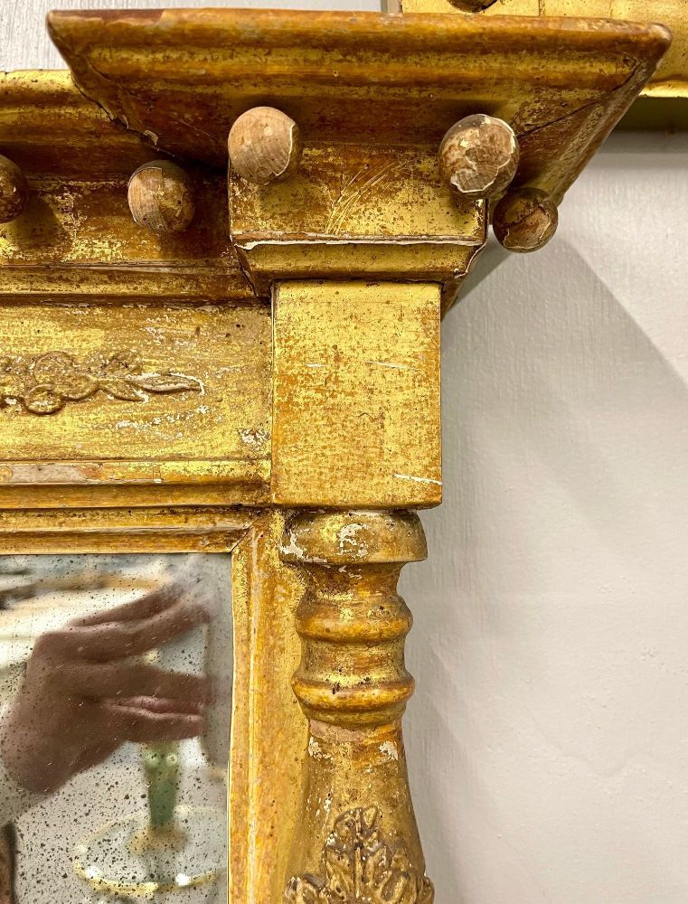 19th Century Empire Style Wall or Table Mirror