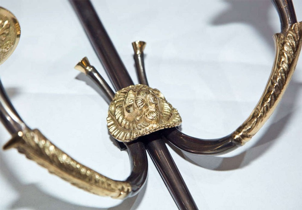 Pair of Neoclassical Arrow Sconces