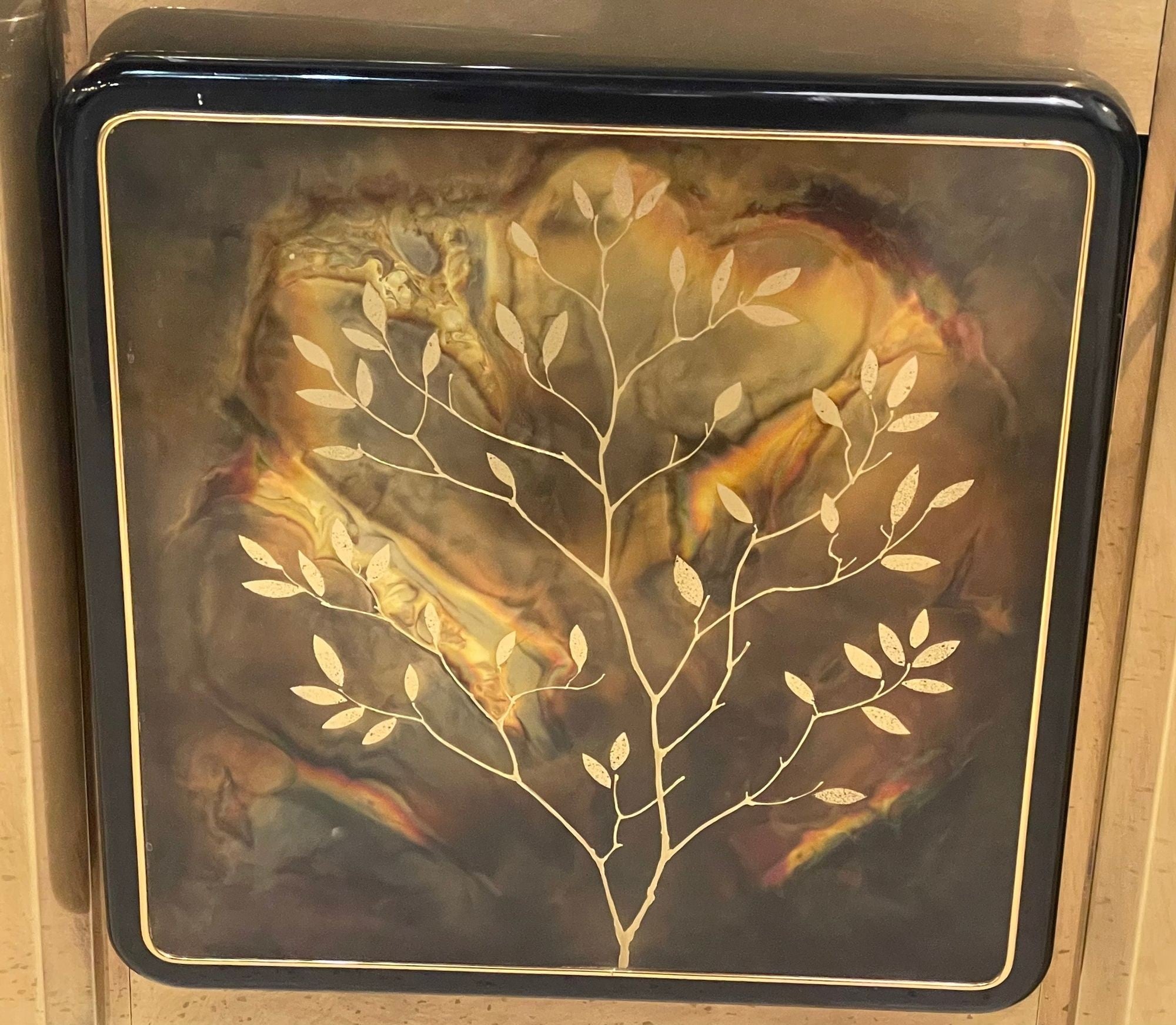 Mid-Century Modern Mastercraft Tree of Life Console or Sideboard