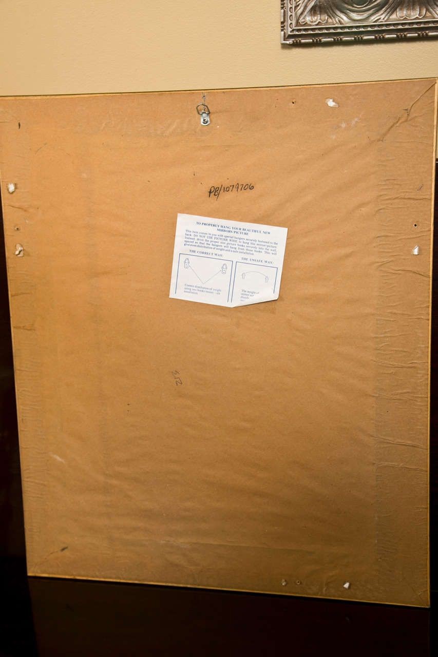 Pair of Silver Gilt Mirrors Manner of Maison Jansen