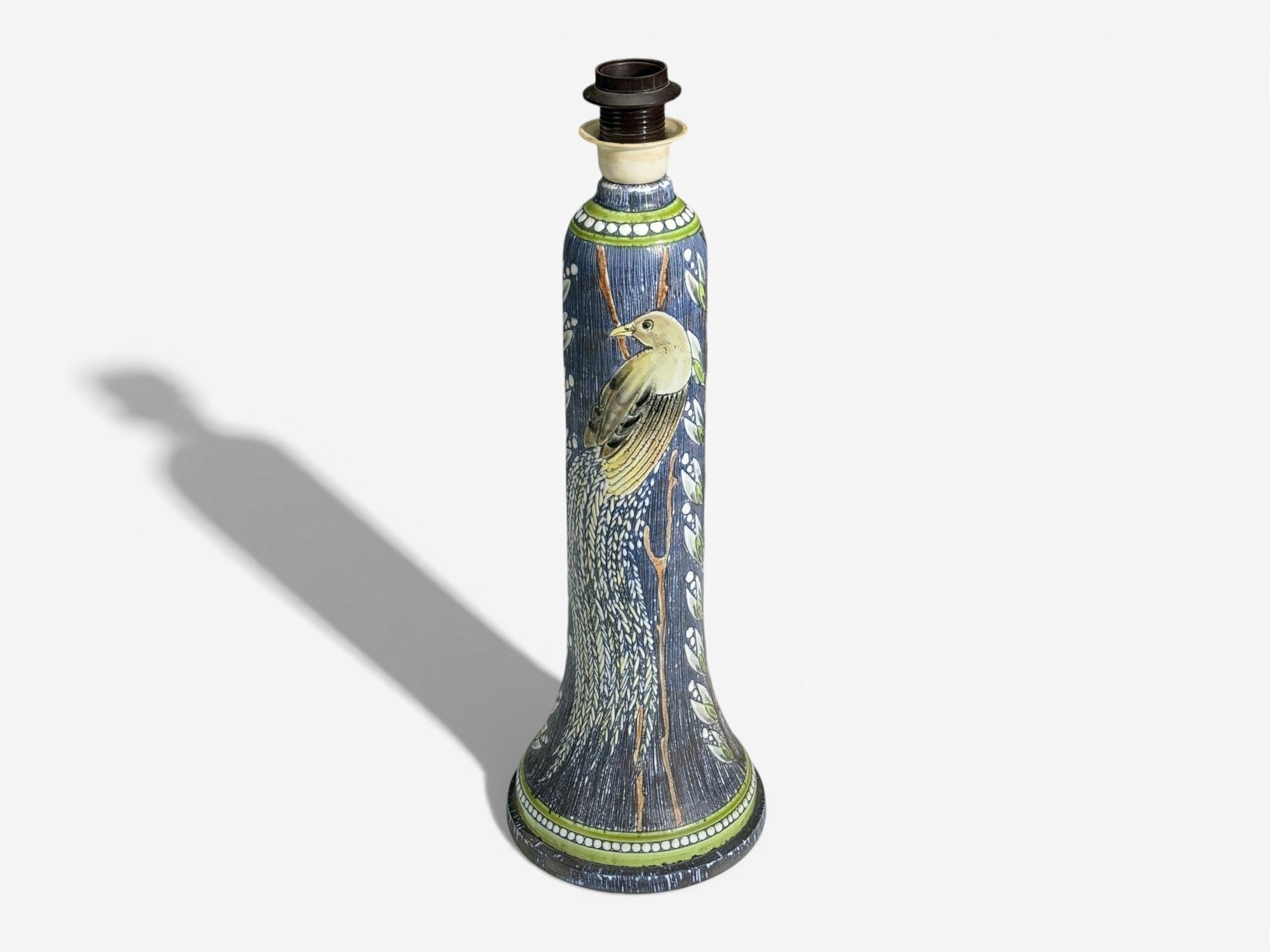 Alingsås Keramik, Large Table Lamp, Stoneware, Sweden, 1960s