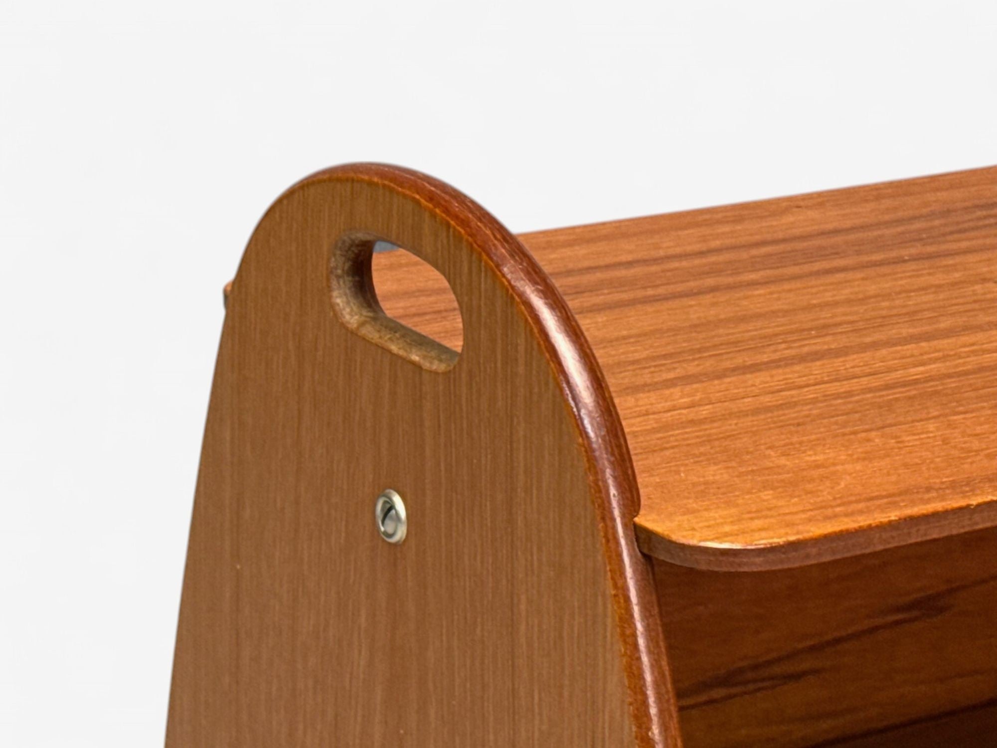 Danish Mid-Century Modern, Teak, Magazine Rack, Denmark, 1950s