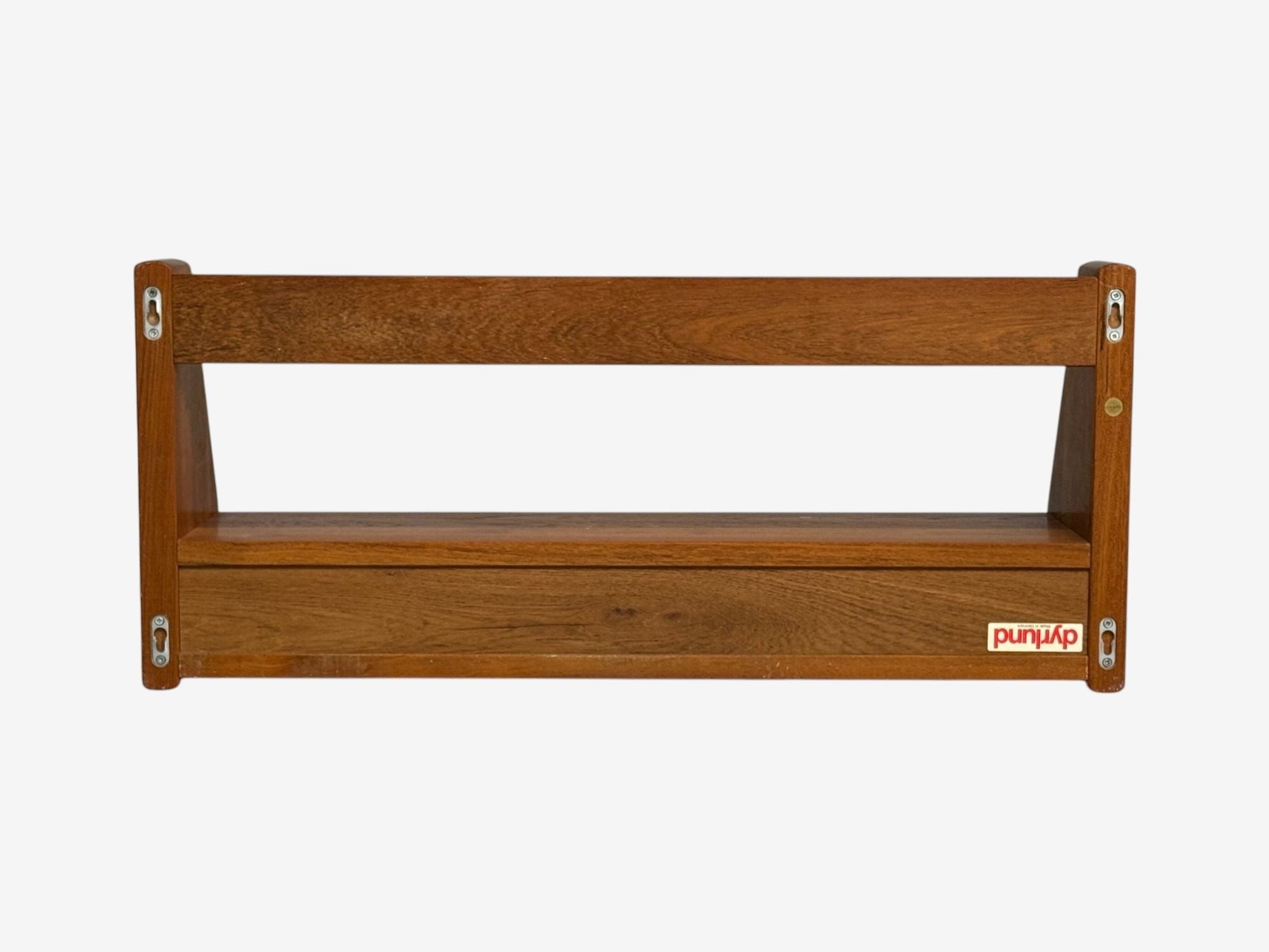 Dyrlund, Swedish Modern, Teak, Wall Shelf, Denmark, 1960s